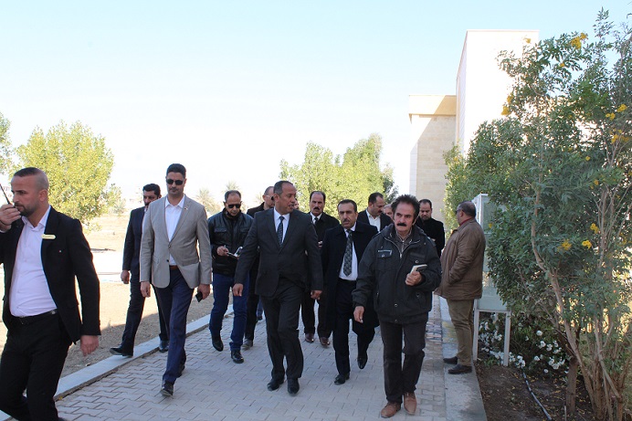 زيارة السيد رئيس الجامعة 