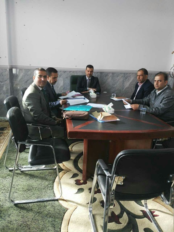 انعقاد مجلس كلية القانون والعلوم السياسية بجلسته الثالثة في موقع الرمادي 