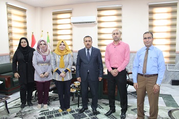 عميد كلية القانون / جامعة واسط تزور كلية القانون والعلوم السياسية/ جامعة الانبار 